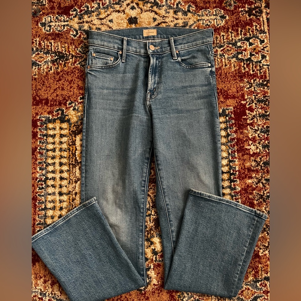 Mother Denim -Lil mother outsider sneak bootcut jeans.